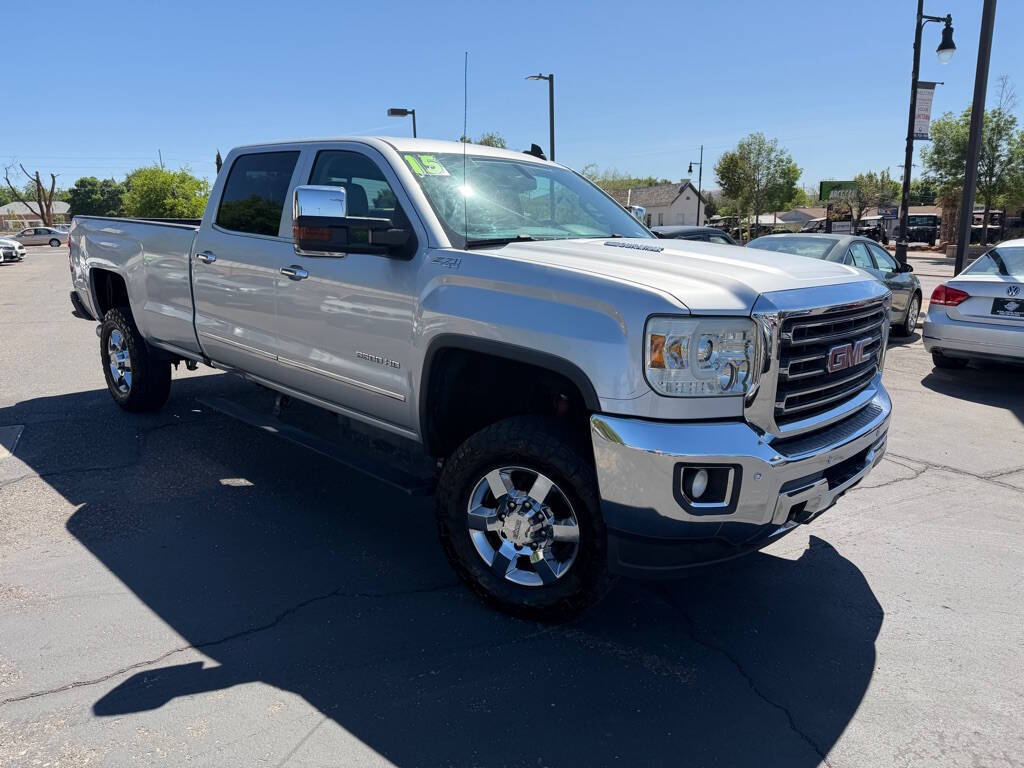Silver 2015 GMC Sierra 3500HD SLT 1