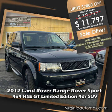 2012 Land Rover Range Rover Sport for sale at Virginia Auto Mall in Woodford VA