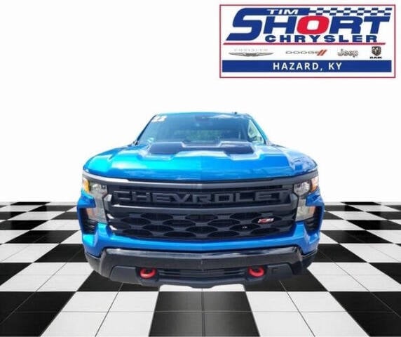 Used 2022 Chevrolet Silverado 1500 Custom with VIN 3GCPDCEK4NG512636 for sale in Hazard, KY