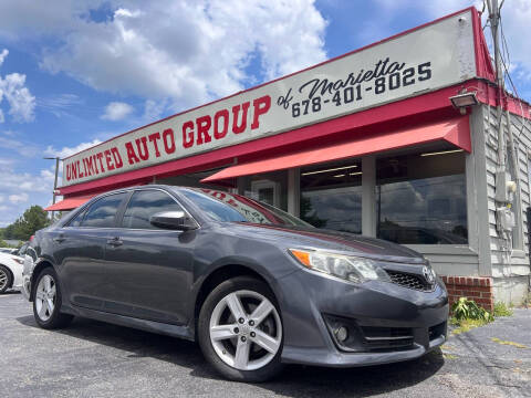 2013 Toyota Camry for sale at Unlimited Auto Group of Marietta in Marietta GA