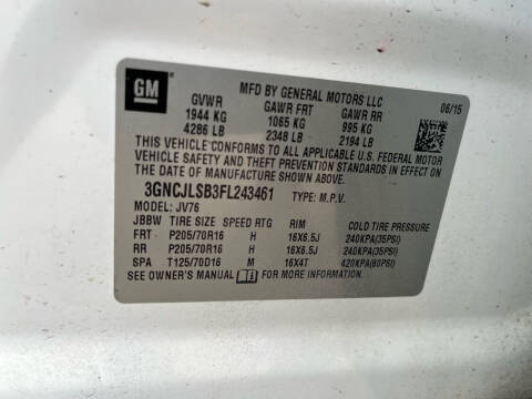 2015 Chevrolet Trax LT