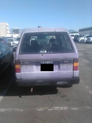 1987 Toyota Van
