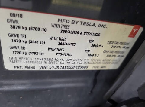 2018 Tesla Model X 100D