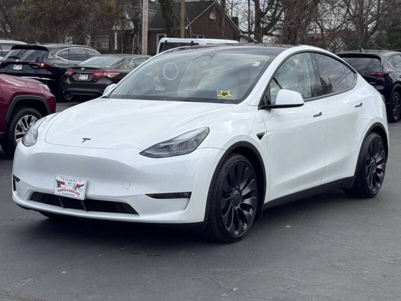 Used 2023 Tesla Model Y Performance with VIN 7SAYGDEF2PF692053 for sale in Burlington, NC