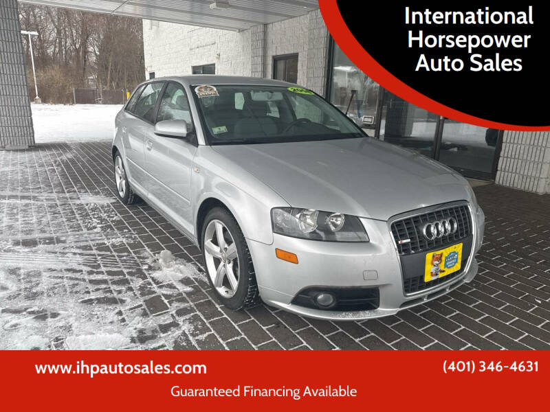 2008 Audi A3 for sale at International Horsepower Auto Sales in Warwick RI