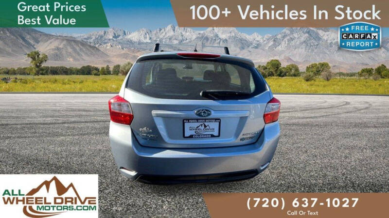 2012 Subaru Impreza 2.0i