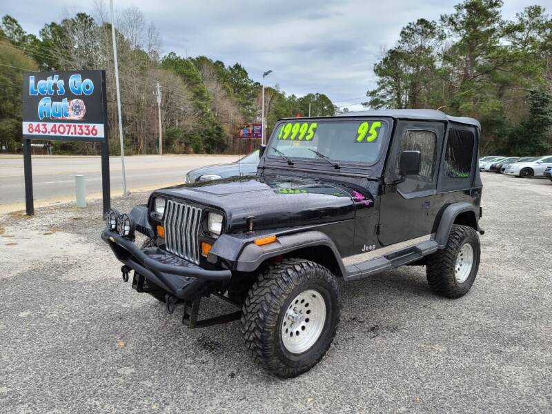 1995 Jeep Wrangler for sale at Let's Go Auto in Florence SC