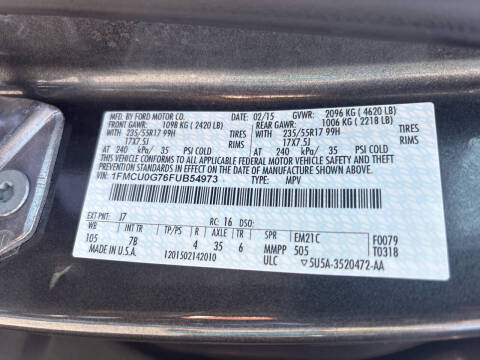 2015 Ford Escape SE