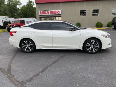 2018 Nissan Maxima for sale at Ramsey Motors in Riverside MO