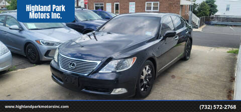 2008 Lexus LS 460 for sale at Highland Park Motors Inc. in Highland Park NJ