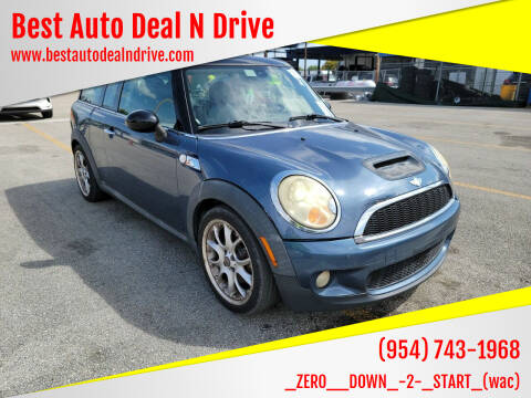 2009 MINI Cooper Clubman for sale at Best Auto Deal N Drive in Hollywood FL