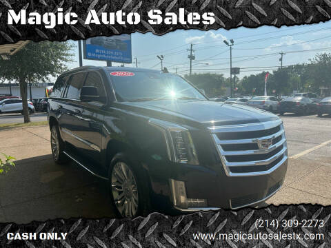 2020 Cadillac Escalade for sale at Magic Auto Sales - Cash Cars in Dallas TX