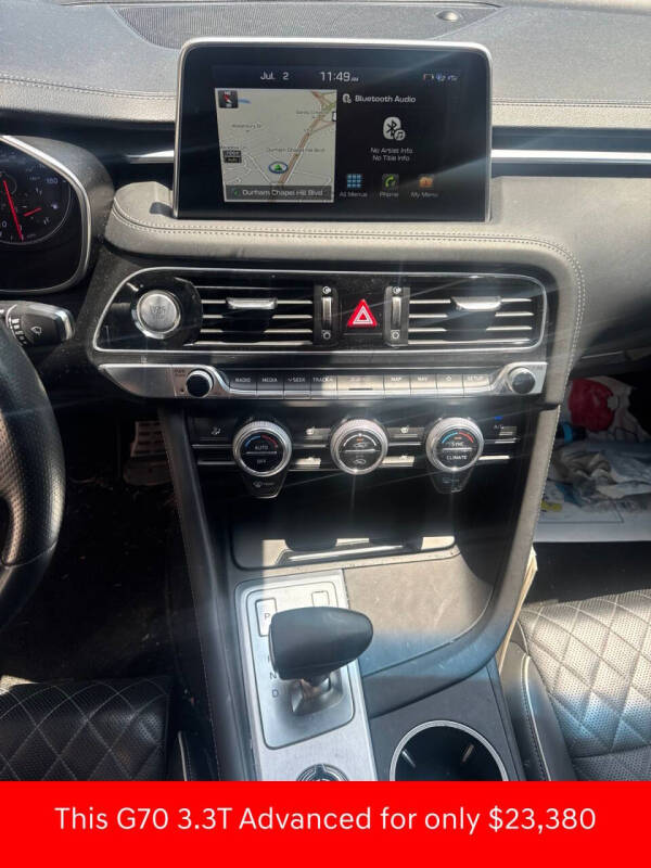 2019 Genesis G70