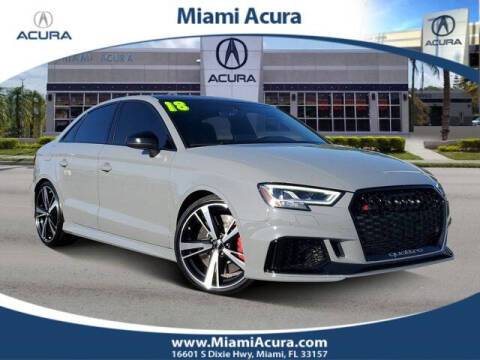 2018 Audi RS 3 for sale at MIAMI ACURA in Miami FL