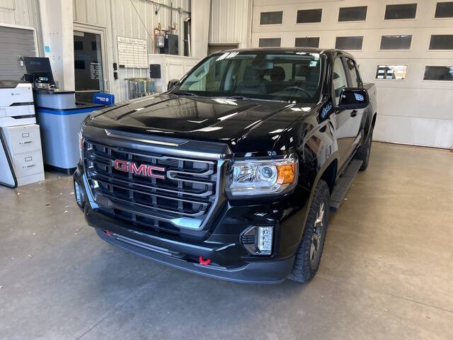 Used 2022 GMC Canyon AT4 with VIN 1GTG6FEN9N1107411 for sale in Paynesville, MN