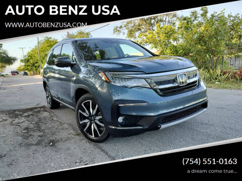 2021 Honda Pilot for sale at AUTO BENZ USA in Fort Lauderdale FL