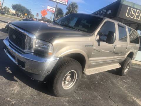 2002 Ford Excursion for sale at WHEEL UNIK AUTOMOTIVE & ACCESSORIES INC in Winter Park FL