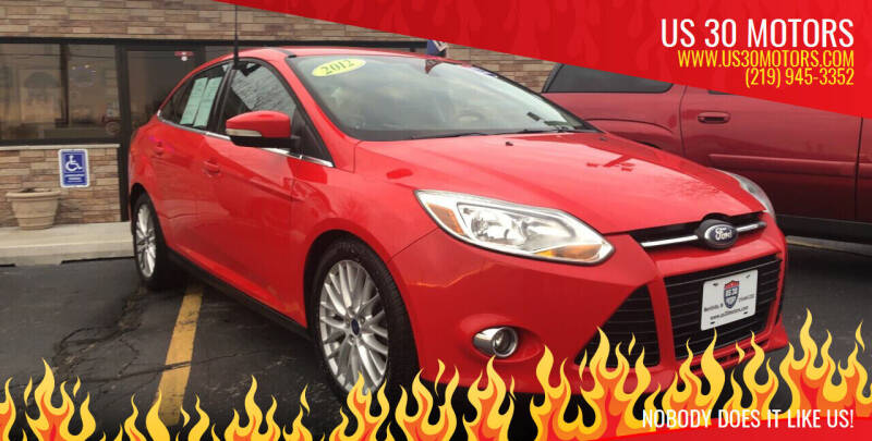 2012 Ford Focus for sale at US 30 Motors in Crown Point IN