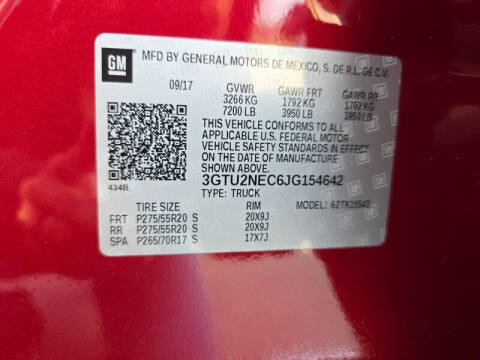 2018 GMC Sierra 1500