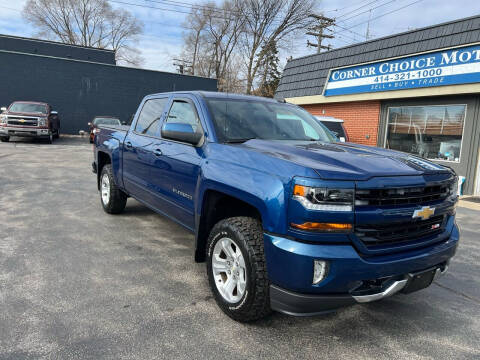 2016 Chevrolet Silverado 1500 for sale at Corner Choice Motors in West Allis WI