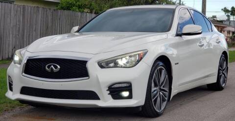 2014 Infiniti Q50 Hybrid for sale at Xtreme Motors in Hollywood FL
