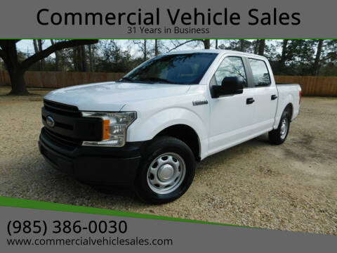 2018 Ford F-150 for sale at Commercial Vehicle Sales in Ponchatoula LA