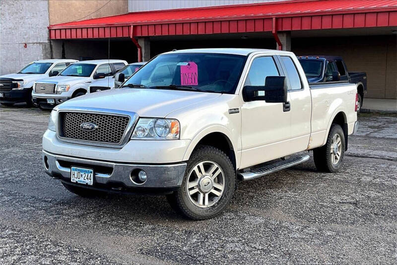 Used 2008 Ford F-150 Lariat with VIN 1FTPX14V68FA84095 for sale in Montevideo, Minnesota