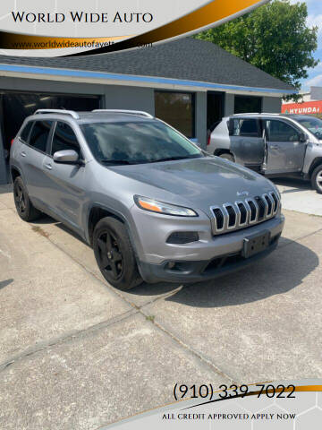 2015 Jeep Cherokee for sale at World Wide Auto in Fayetteville NC