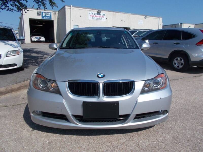 2007 BMW 3 Series for sale at ACH AutoHaus in Dallas TX