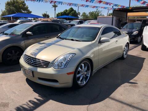 2005 Infiniti G35 for sale at Valley Auto Center in Phoenix AZ