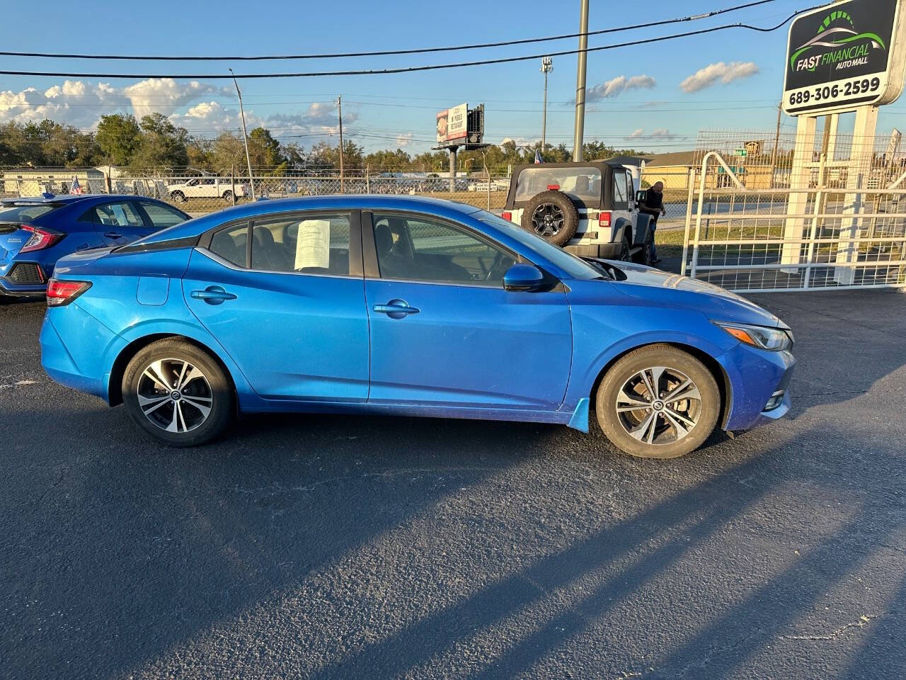 2020 Nissan Sentra for sale at Fast Financial Auto Mall in Lakeland, FL