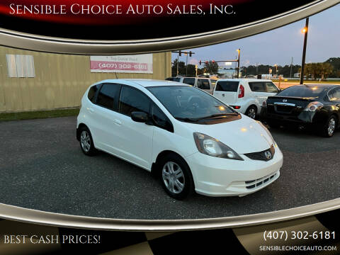 2009 Honda Fit for sale at Sensible Choice Auto Sales, Inc. in Longwood FL