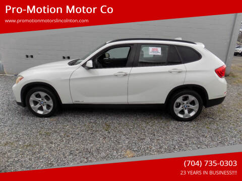 2015 BMW X1 for sale at Pro-Motion Motor Co in Lincolnton NC