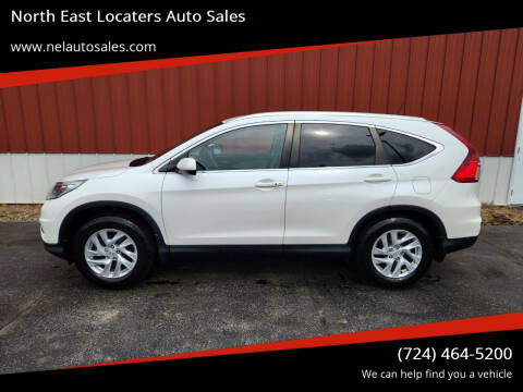 2016 Honda CR-V for sale at North East Locaters Auto Sales in Indiana PA