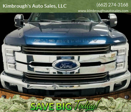 2019 Ford F-250 Super Duty for sale at Kimbrough's Auto Sales, LLC in Potts Camp MS