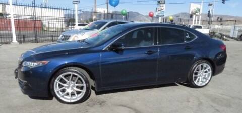 2015 Acura TLX for sale at Luxor Motors Inc in Pacoima CA