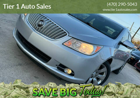 2012 Buick LaCrosse for sale at Tier 1 Auto Sales in Gainesville GA