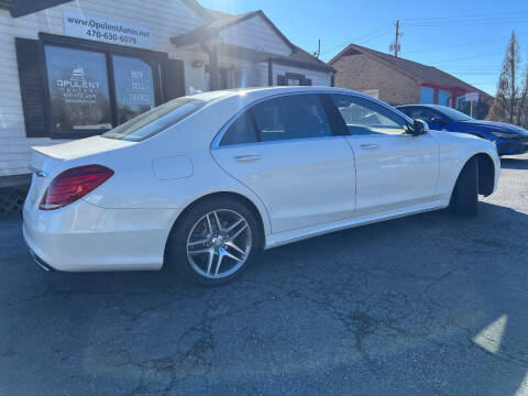 2016 Mercedes-Benz S-Class S 550