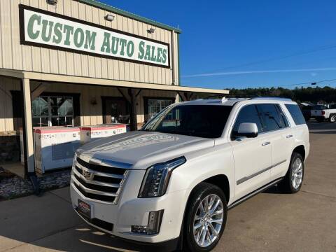 2017 Cadillac Escalade for sale at Custom Auto Sales - AUTOS in Longview TX