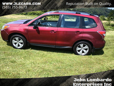 2015 Subaru Forester for sale at John Lombardo Enterprises Inc in Rochester NY