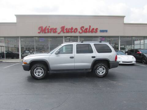 2003 Dodge Durango for sale at Mira Auto Sales in Dayton OH