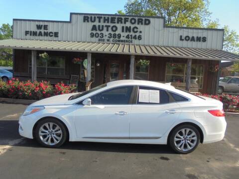 2014 Hyundai Azera for sale at RUTHERFORD AUTO SALES in Fairfield TX