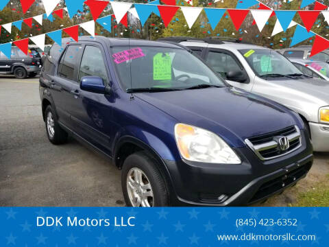 2003 Honda CR-V for sale at DDK Motors LLC in Rock Hill NY