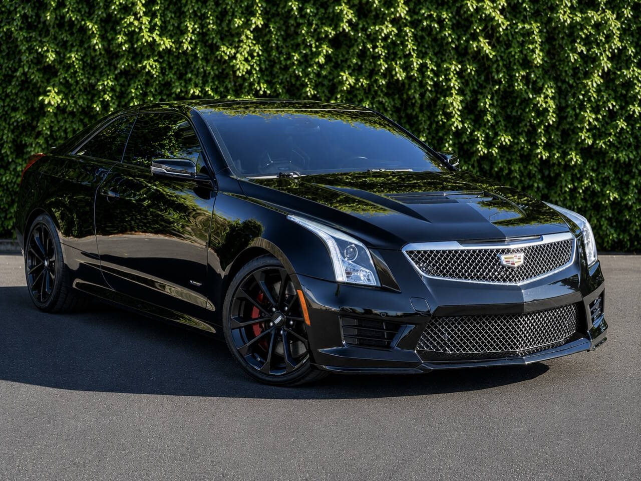 Black 2016 Cadillac ATS-V Coupe Coupe Rear-Wheel Drive 8-Speed Automatic