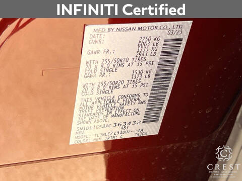 2023 Infiniti QX60 Sensory