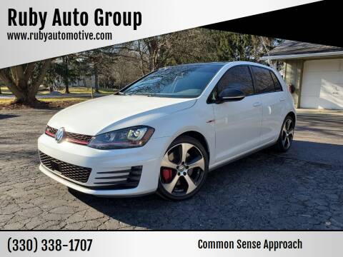 2017 Volkswagen Golf GTI for sale at Ruby Auto Group in Hudson OH