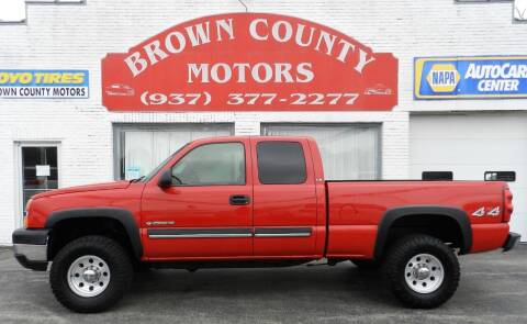 2003 Chevrolet Silverado 2500HD for sale at Brown County Motors in Russellville OH
