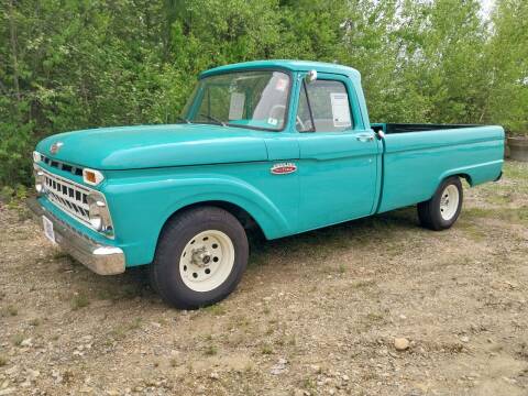 1965 Ford F-100 for sale at Auto Wholesalers Of Hooksett in Hooksett NH