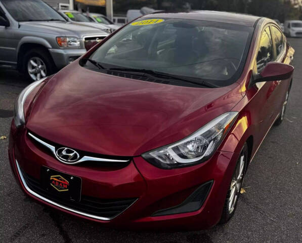 2014 Hyundai ELANTRA for sale at Adam Auto Sales Inc in Berlin, CT