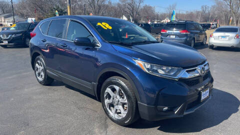 2018 Honda CR-V for sale at North American Credit Inc. in Waukegan IL